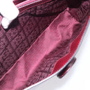 CARTIER Must Line Shoulder Bag Leather Bordeaux Gold Auth ka6410-27