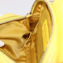 CHANEL Matelasse Chain Shoulder Bag Lamb Skin Yellow Gold CC Auth ka6413M-30
