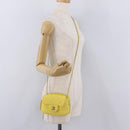 CHANEL Matelasse Chain Shoulder Bag Lamb Skin Yellow Gold CC Auth ka6413M-35