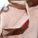 GUCCI GG Marmont Shoulder Bag Leather Red Gold 447632 Auth ka6415-21