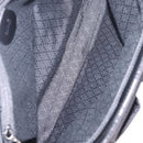 GUCCI Bamboo Hand Bag Nylon 2way Black Silver 001 2855 1875 5 Auth ka6416-20