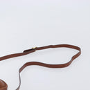 Salvatore Ferragamo Vala Shoulder Bag Leather Gold Brown Auth ka6418-15