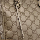 GUCCI GG Canvas Guccissima Hand Bag 2way Gold 353121 Auth ka6419-19