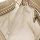 GUCCI GG Canvas Guccissima Hand Bag 2way Gold 353121 Auth ka6419-24