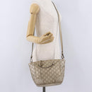 GUCCI GG Canvas Guccissima Hand Bag 2way Gold 353121 Auth ka6419-29