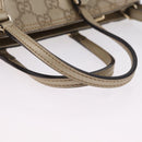 GUCCI GG Canvas Guccissima Hand Bag 2way Gold 353121 Auth ka6419-7
