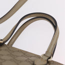 GUCCI GG Canvas Guccissima Hand Bag 2way Gold 353121 Auth ka6419-8