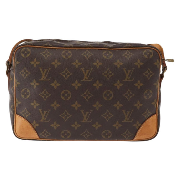LOUIS VUITTON Monogram Trocadero 30 Shoulder Bag M51272 LV Auth ka642