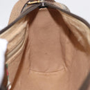 GUCCI GG Supreme Shoulder Bag PVC Beige Gold Tone 89 02 017 Auth ka6421-24