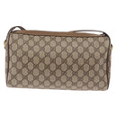 GUCCI GG Supreme Shoulder Bag PVC Beige Gold Tone 89 02 017 Auth ka6421-2