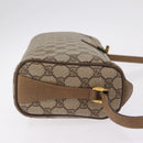 GUCCI GG Supreme Shoulder Bag PVC Beige Gold Tone 89 02 017 Auth ka6421-3
