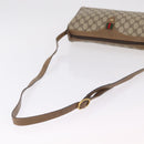 GUCCI GG Supreme Shoulder Bag PVC Beige Gold Tone 89 02 017 Auth ka6421-8