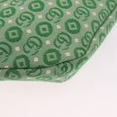GUCCI Children's Web Sherry Line Waist Bag Canvas Green 502095 Auth ka6422V-18