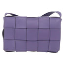 Bottega Veneta MAXI INTRECCIATO Cassette Shoulder Bag Leather Auth ka6424V-13