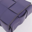 Bottega Veneta MAXI INTRECCIATO Cassette Shoulder Bag Leather Auth ka6424V-6