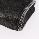 Stella McCartney Falabella Chain Hand Bag Polyester 2way Black Auth ka6425A-19