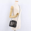 Stella McCartney Falabella Chain Hand Bag Polyester 2way Black Auth ka6425A-25
