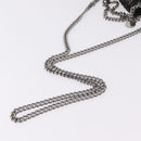 Stella McCartney Falabella Chain Hand Bag Polyester 2way Black Auth ka6425A-8