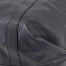 LOEWE Shoulder Bag Leather Black Gold Tone Auth ka6432V-17