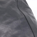 LOEWE Shoulder Bag Leather Black Gold Tone Auth ka6432V-8