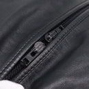 LOEWE Shoulder Bag Leather Black Gold Tone Auth ka6432V-10