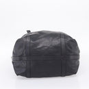 LOEWE Shoulder Bag Leather Black Gold Tone Auth ka6432V-5