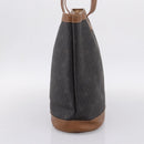 Christian Dior Honeycomb Tote Bag PVC Black Brown Auth ka6433A-3