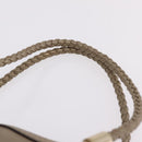 GUCCI Tote Bag Leather Gold 269945 Auth ka6435V-14
