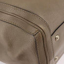 GUCCI Tote Bag Leather Gold 269945 Auth ka6435V-15