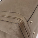 GUCCI Tote Bag Leather Gold 269945 Auth ka6435V-17