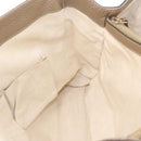 GUCCI Tote Bag Leather Gold 269945 Auth ka6435V-27