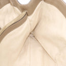 GUCCI Tote Bag Leather Gold 269945 Auth ka6435V-28