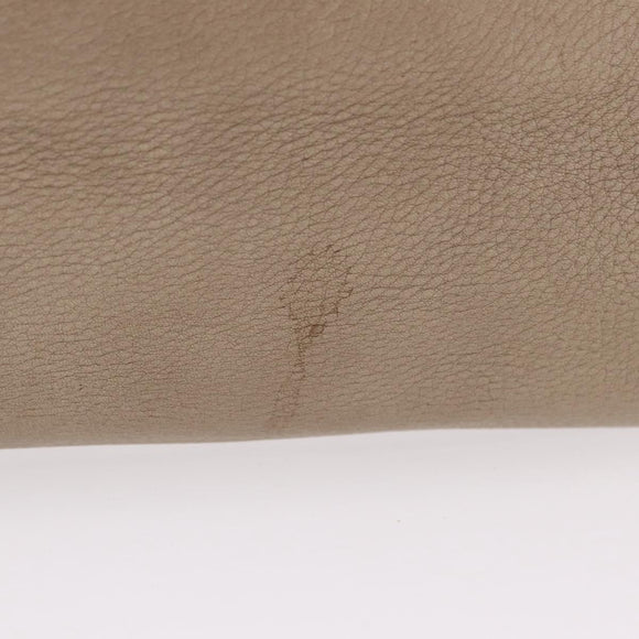 GUCCI Tote Bag Leather Gold 269945 Auth ka6435V