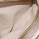 GUCCI Tote Bag Leather Gold 269945 Auth ka6435V-32