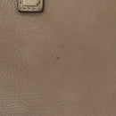 GUCCI Tote Bag Leather Gold 269945 Auth ka6435V-4