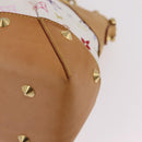 LOUIS VUITTON Monogram Multicolor Judy GM Hand Bag White M40253 LV Auth ka6439V-19