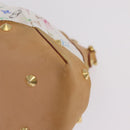 LOUIS VUITTON Monogram Multicolor Judy GM Hand Bag White M40253 LV Auth ka6439V-21