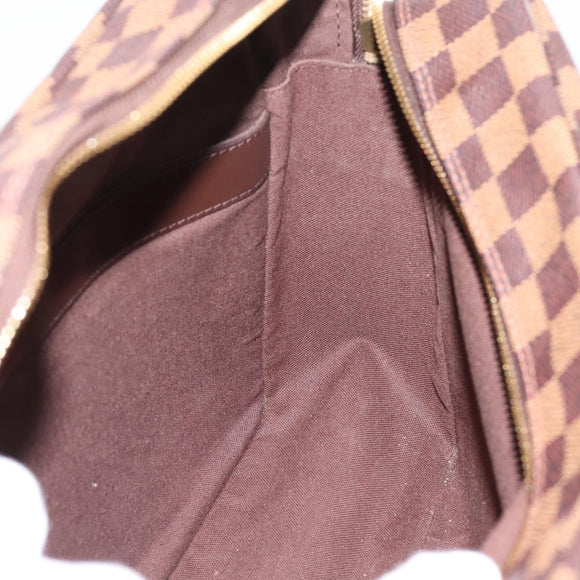LOUIS VUITTON Damier Ebene Naviglio Shoulder Bag N45255 LV Auth ka6440A