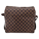 LOUIS VUITTON Damier Ebene Naviglio Shoulder Bag N45255 LV Auth ka6440A-13