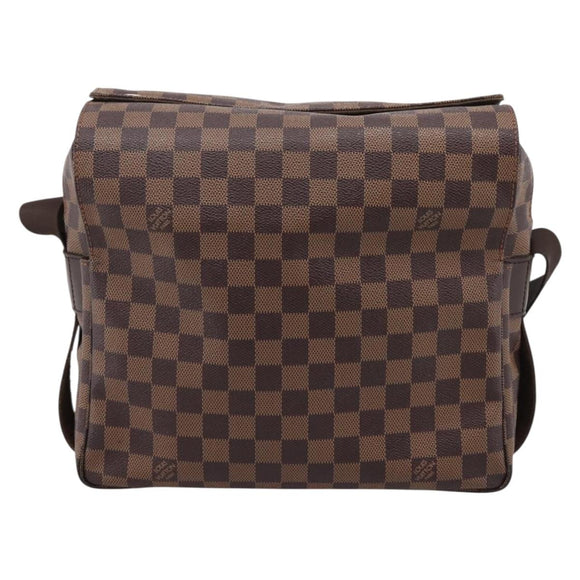 LOUIS VUITTON Damier Ebene Naviglio Shoulder Bag N45255 LV Auth ka6440A