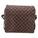 LOUIS VUITTON Damier Ebene Naviglio Shoulder Bag N45255 LV Auth ka6440A-2