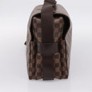 LOUIS VUITTON Damier Ebene Naviglio Shoulder Bag N45255 LV Auth ka6440A-3