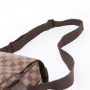 LOUIS VUITTON Damier Ebene Naviglio Shoulder Bag N45255 LV Auth ka6440A-14