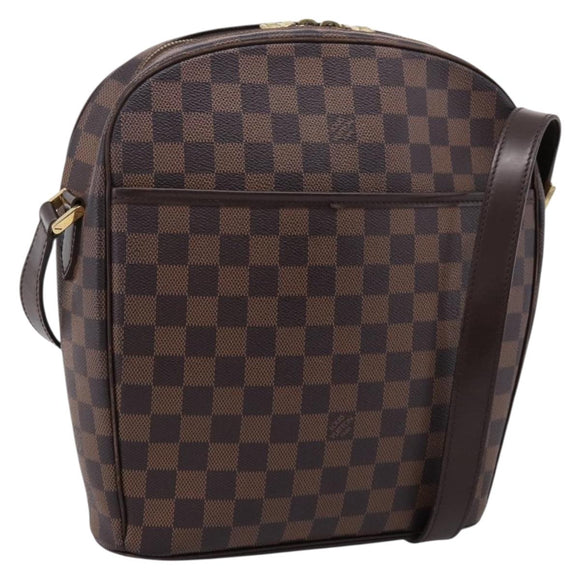 LOUIS VUITTON Damier Ebene Ipanema GM Shoulder Bag N51292 LV Auth ka6441A