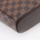 LOUIS VUITTON Damier Ebene Ipanema GM Shoulder Bag N51292 LV Auth ka6441A-18