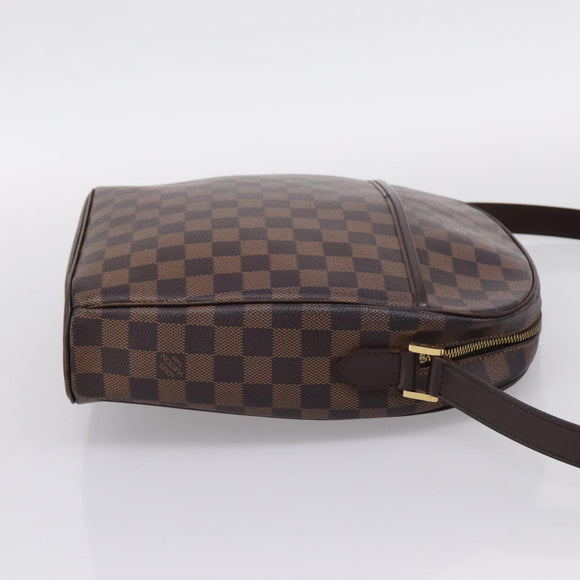 LOUIS VUITTON Damier Ebene Ipanema GM Shoulder Bag N51292 LV Auth ka6441A