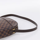 LOUIS VUITTON Damier Ebene Ipanema GM Shoulder Bag N51292 LV Auth ka6441A-14
