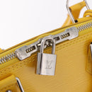LOUIS VUITTON Epi Alma PM Hand Bag Yellow citron M40619 LV Auth ka6442A-20