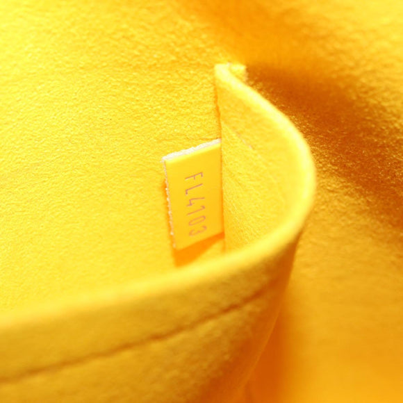LOUIS VUITTON Epi Alma PM Hand Bag Yellow citron M40619 LV Auth ka6442A