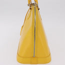 LOUIS VUITTON Epi Alma PM Hand Bag Yellow citron M40619 LV Auth ka6442A-4